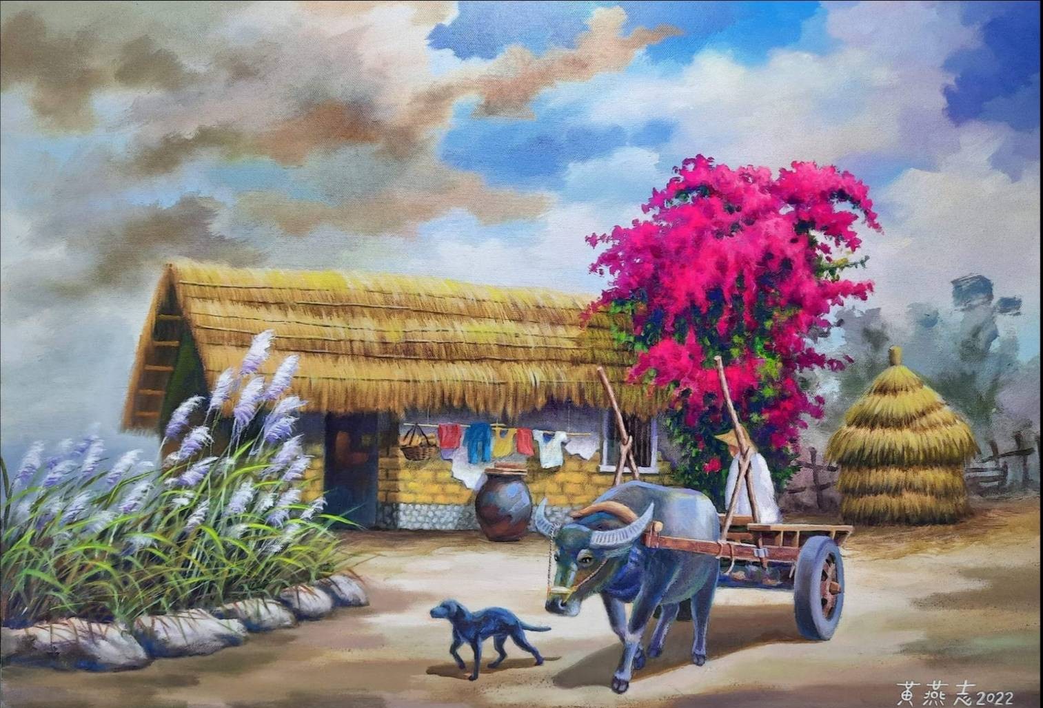 北吉星彩繪工坊專業牆壁彩繪作品 - 3D立體彩繪與精緻風景壁畫展示 - 雲林嘉義台南彰化彩繪推薦